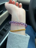 Natural Amethyst Zodiac Bracelet
