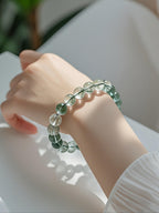 Natural Green Phantom Quartz Bracelet