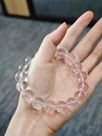 Natural Mozambique Star Rose Quartz Zodiac Bracelet