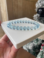 Natural Aquamarine Zodiac Bracelet