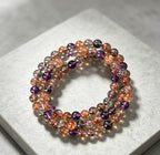 Natural Super Seven Zodiac Beaded Bracelet