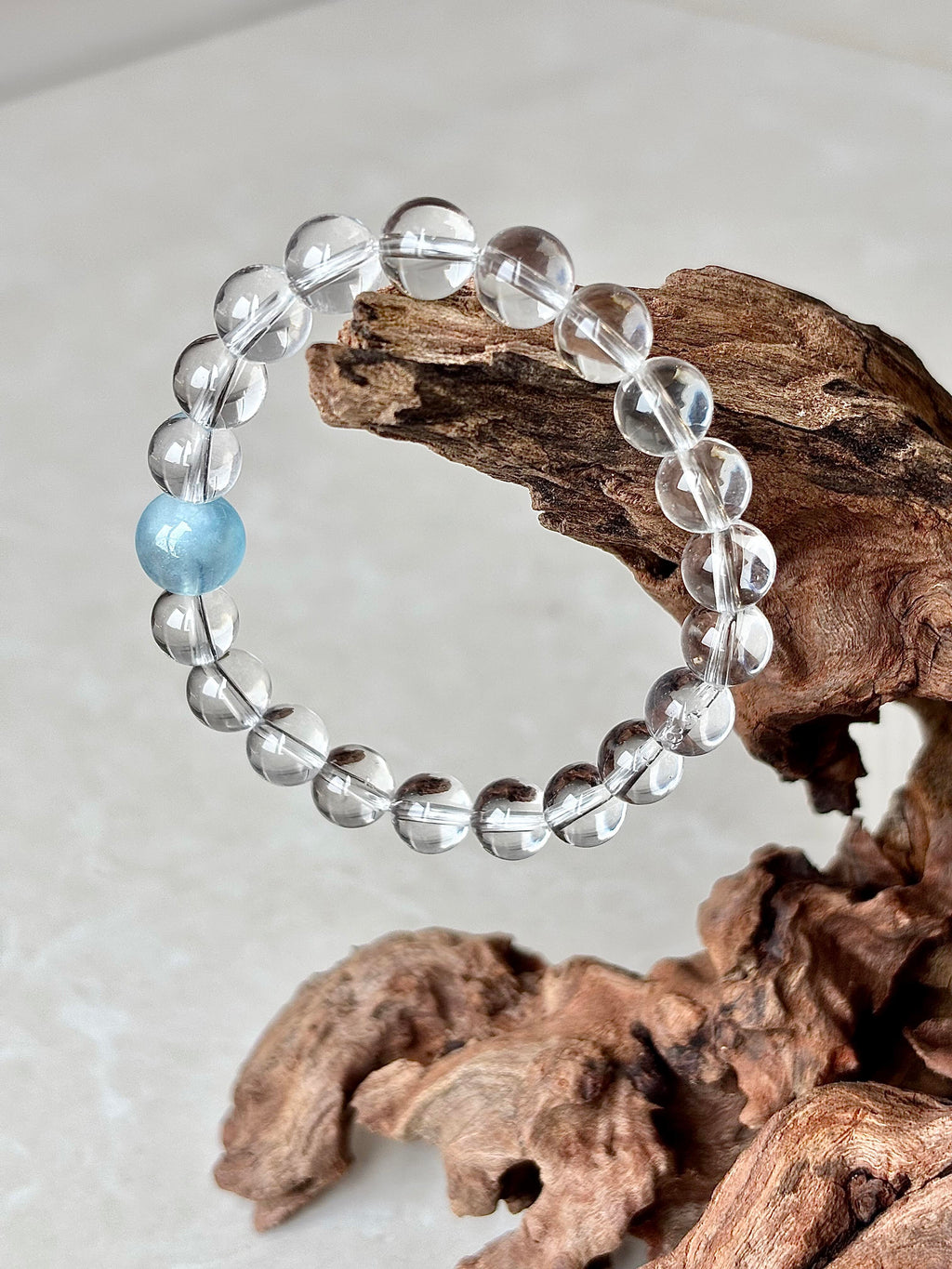 Natural Clear Quartz Bracelet | Master Healer Energy Crystal Bracelet