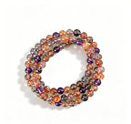 Natural Super Seven Zodiac Beaded Bracelet
