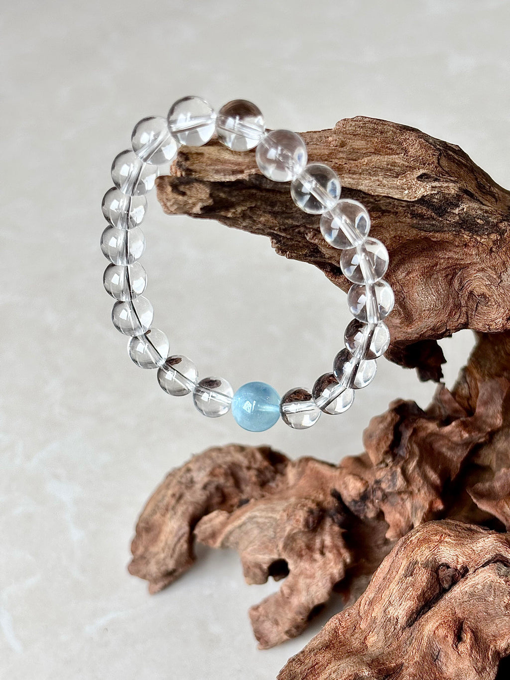Natural Clear Quartz Bracelet | Master Healer Energy Crystal Bracelet