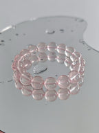 Natural Mozambique Star Rose Quartz Zodiac Bracelet