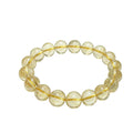 Natural Golden Rutilated Quartz Zodiac Bracelet