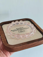 Natural Mozambique Star Rose Quartz Zodiac Bracelet