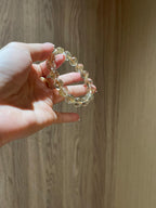 Natural Golden Rutilated Quartz Zodiac Bracelet