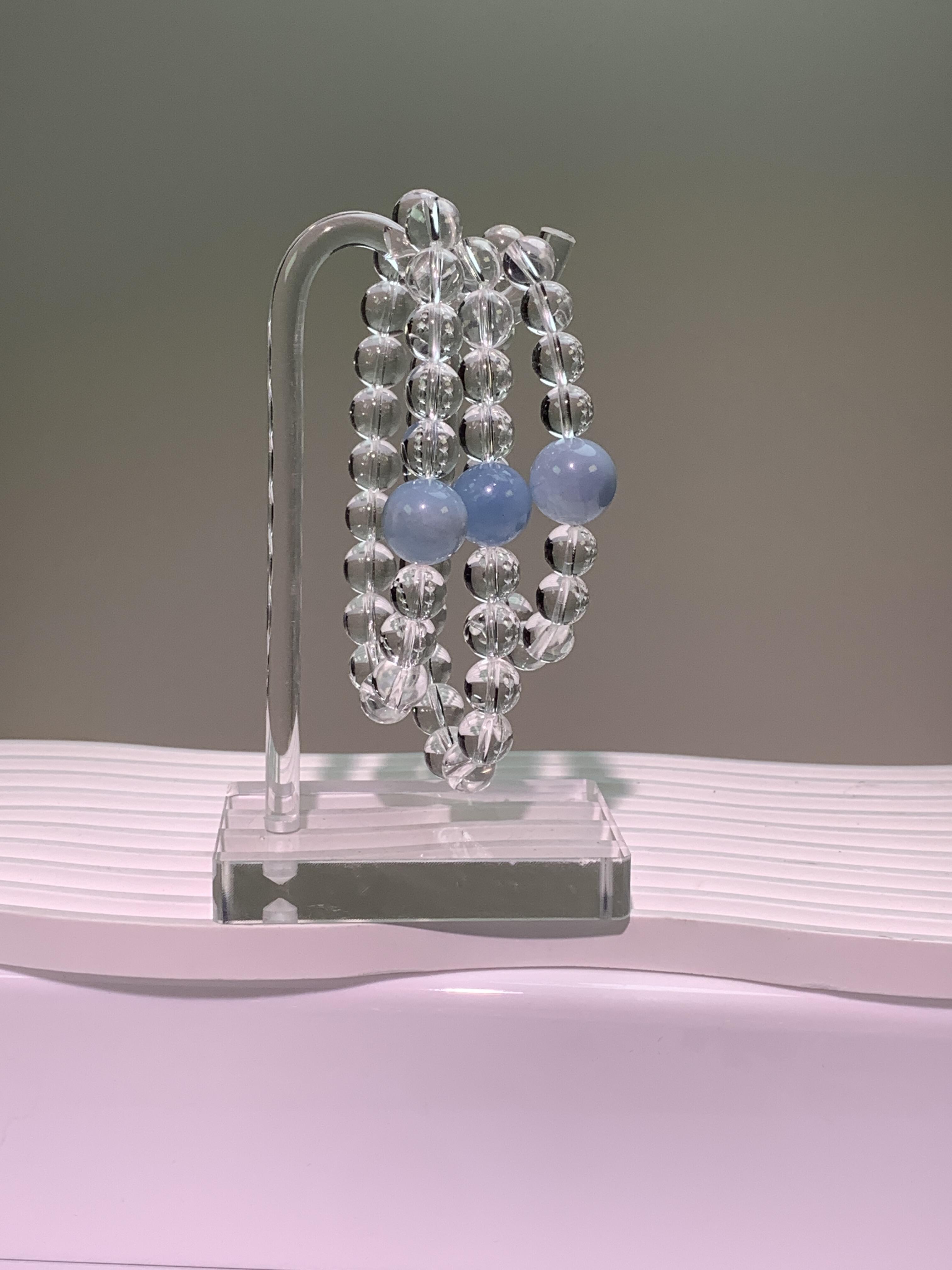 Natural Clear Quartz Bracelet | Master Healer Energy Crystal Bracelet