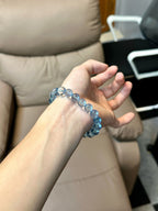 Natural Aquamarine Zodiac Bracelet